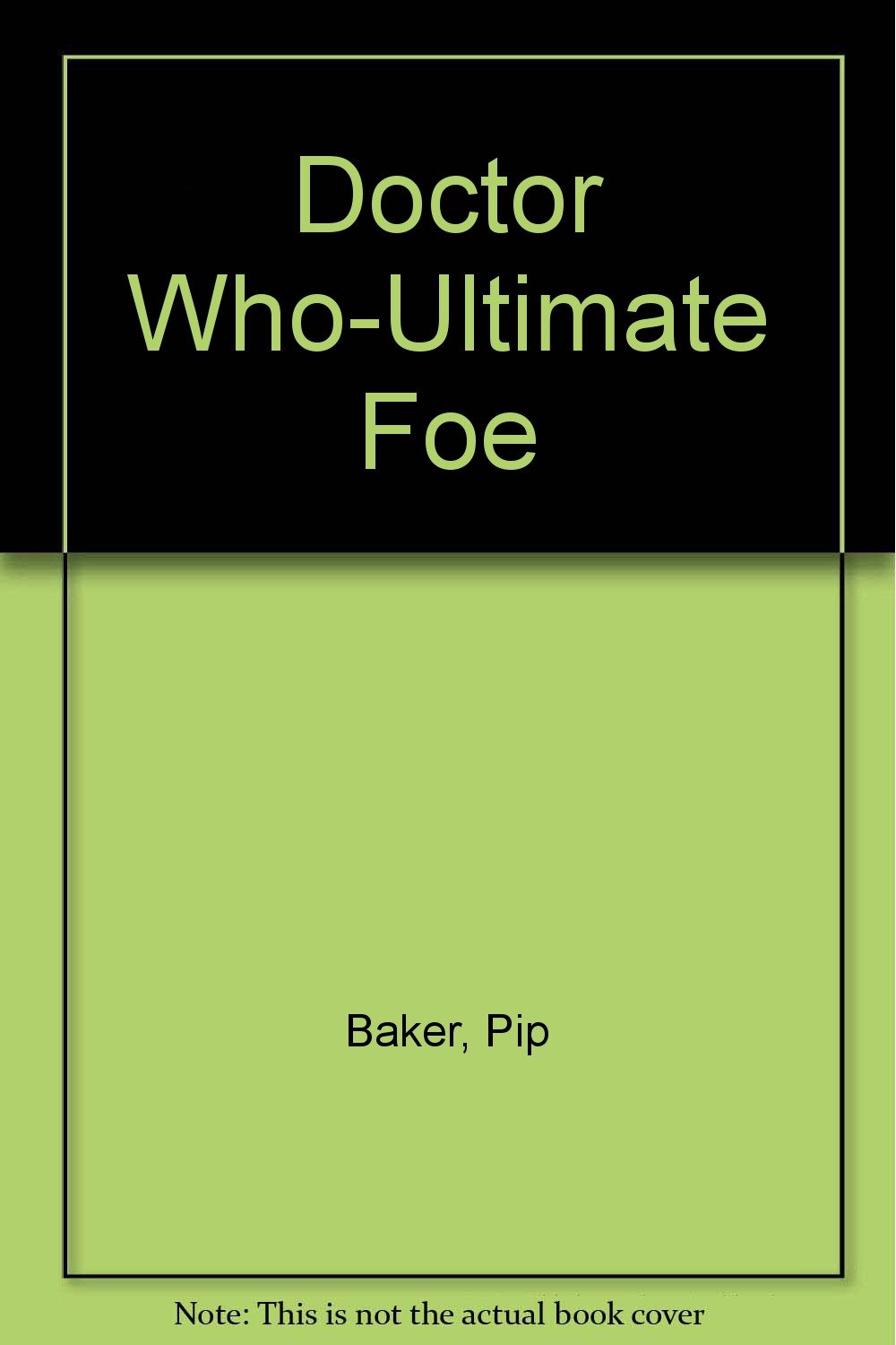 Buy Doctor Who-Ultimate Foe — BookShops.in