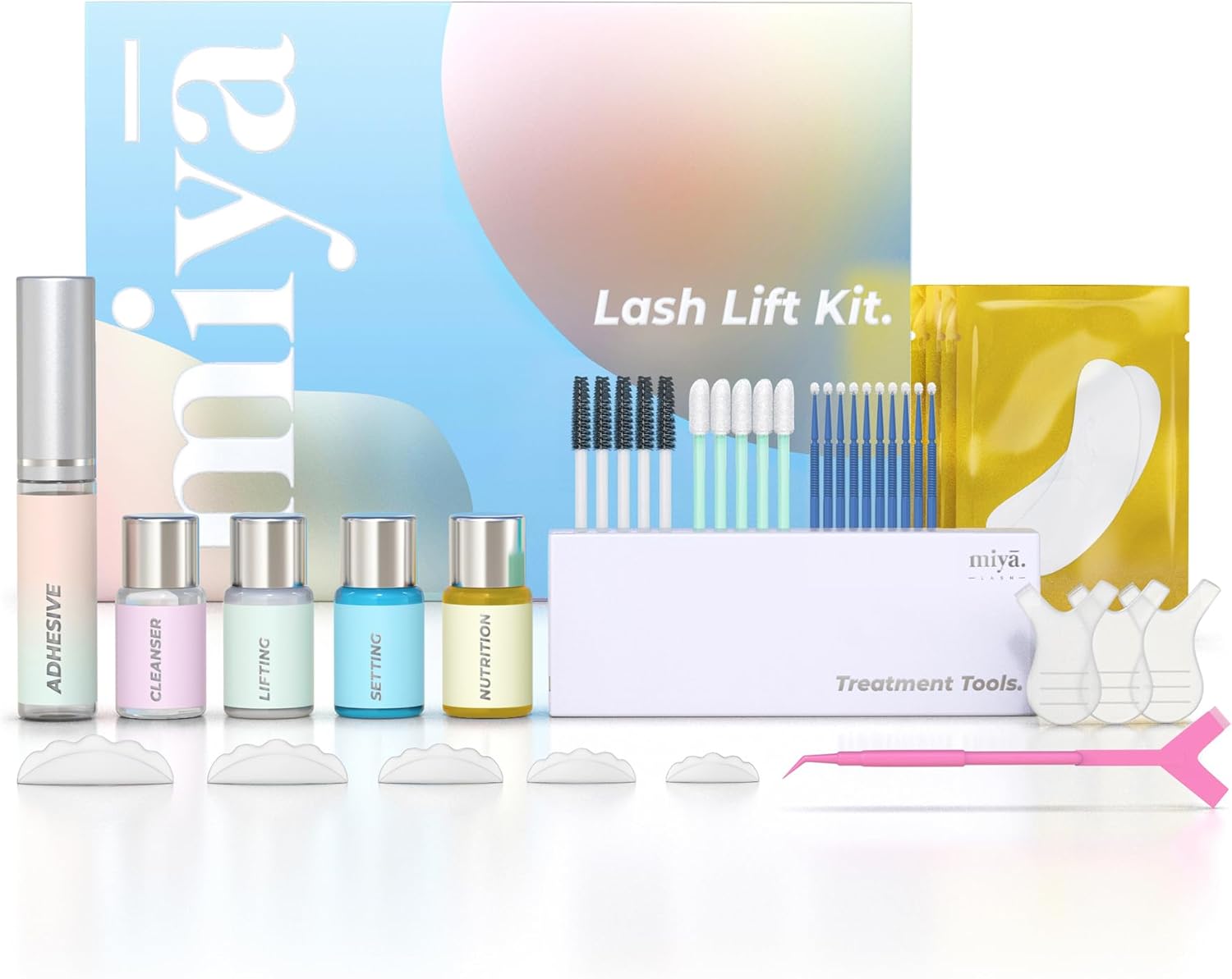 MIYA LASH Lash Lift Kit Keratin Eyelash Perm Kit Semi Permanent LVL