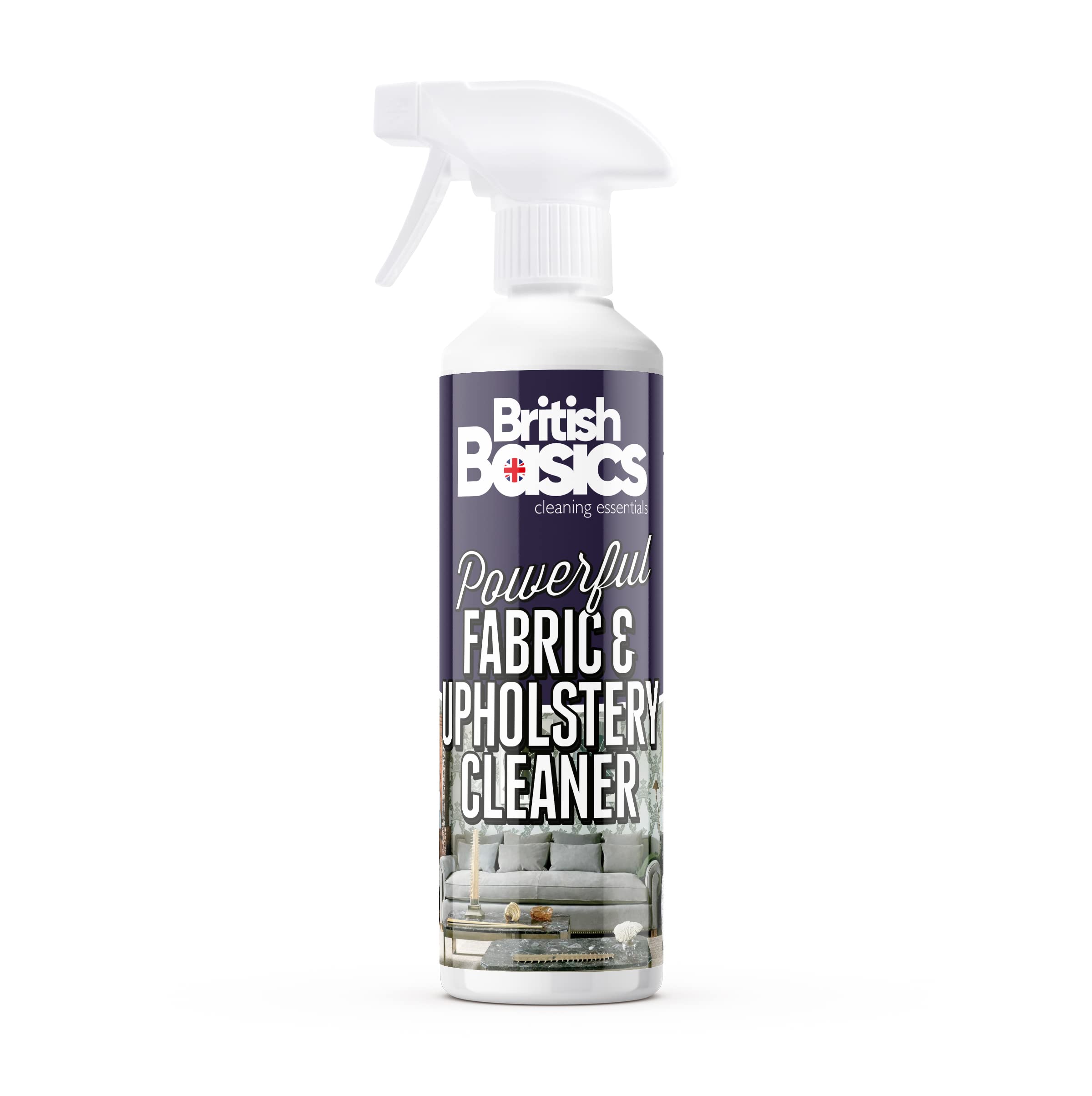 BritishBasics Fabric and Upholstery Cleaner 500ml Clear