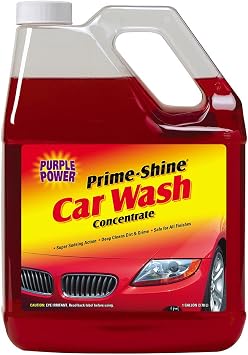 Purple Power 9520P Prime-Shine Car Wash - 1 Gallon