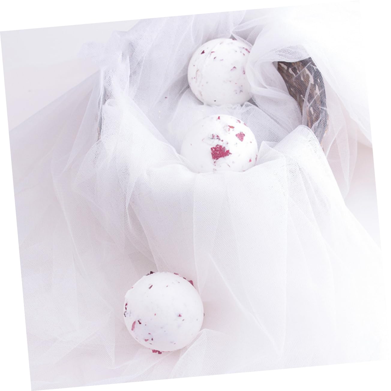 TOVINANNA Bath Ball Bath Salt Ball Deep Bath Natural Ball for Smooth Hydrated Skin