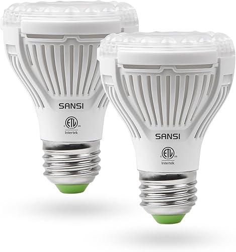 Bombilla LED para Cultivo SANSI para Semillas y Vegetales, Luz de Crecimiento de Espectro Completo de 10W (Equivalente a 150 Vatios) con Lente