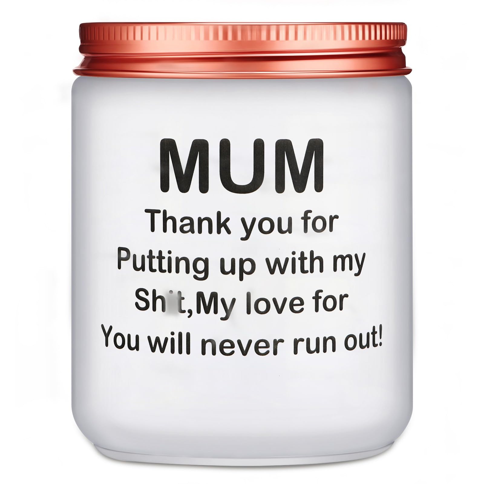 Wompolle Women's Colorful Mothers Day Gifts From Daughter Son,Christmas Gifts For Mum,Funny Birthday Gift For Mum,Scented Candle Gift For Mummy