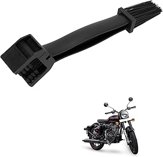 Kozdiko Bicycle and Motorcycle Chain Cleaning Brush, Gear Cleaning Brush Multifunctional 3 Sided Bristles Chain Cleaner Br... Price In India