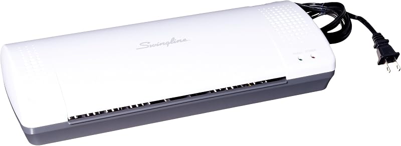 Swingline Inspire Plus Thermal Blue Laminator with 5 Pouches - Laminates up to 9" BLUE