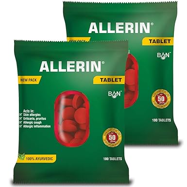 Ban Labs Allerin Tablet (100 Tablets) - Pack of 2