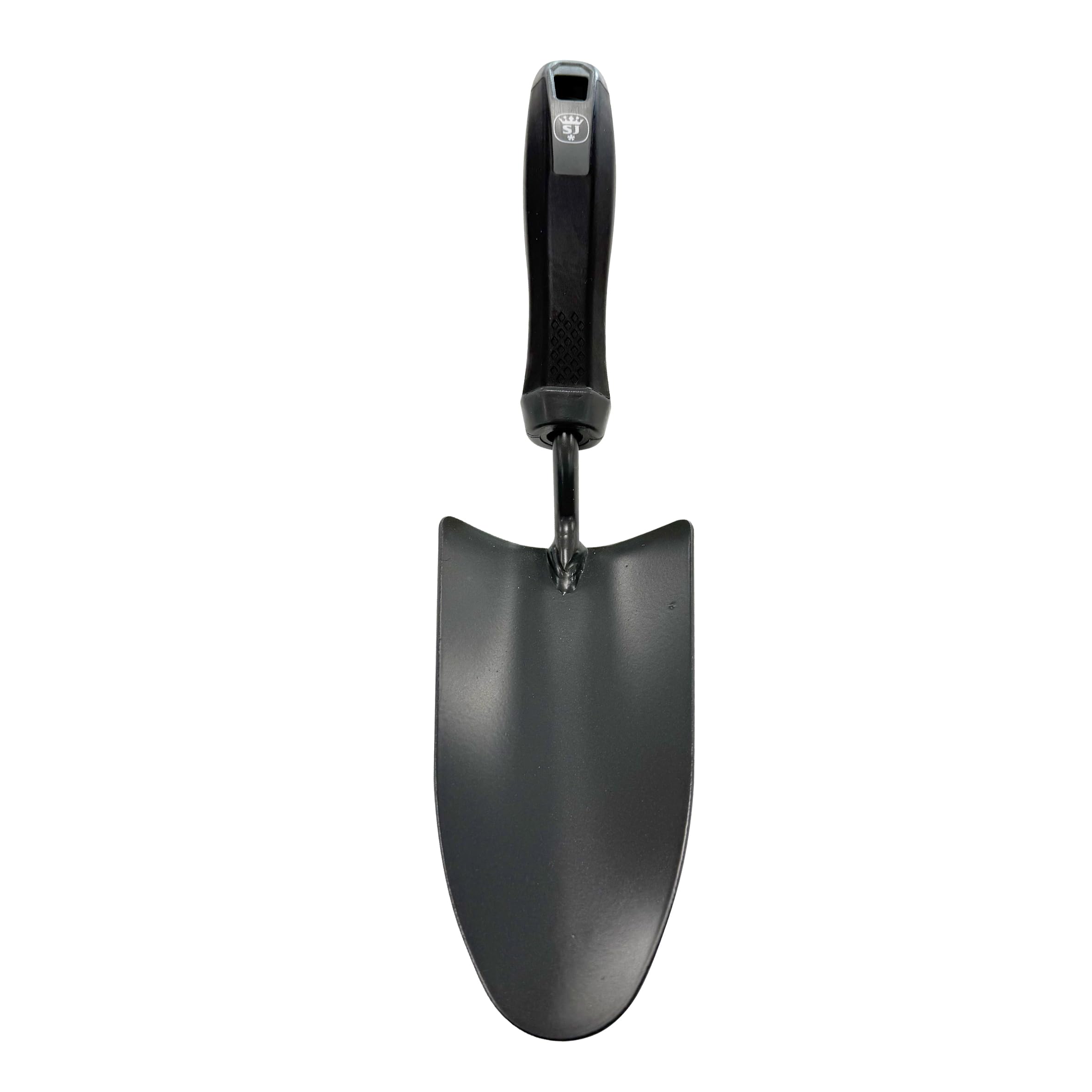 Spear & Jackson 2058NS-SFD Select Carbon Garden Hand Trowel - Durable Carbon Steel Head - Scratch & Rust Resistant Soft Feel Ergonomic Grip - Ideal for Tubs, Borders, Plants, Pots & Everyday Gardening