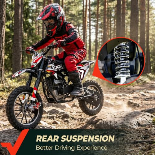 Image of FRP FX40 Gas Dirt Bike for Teens 40cc 4-Stroke Dual Disc Brake Off Road