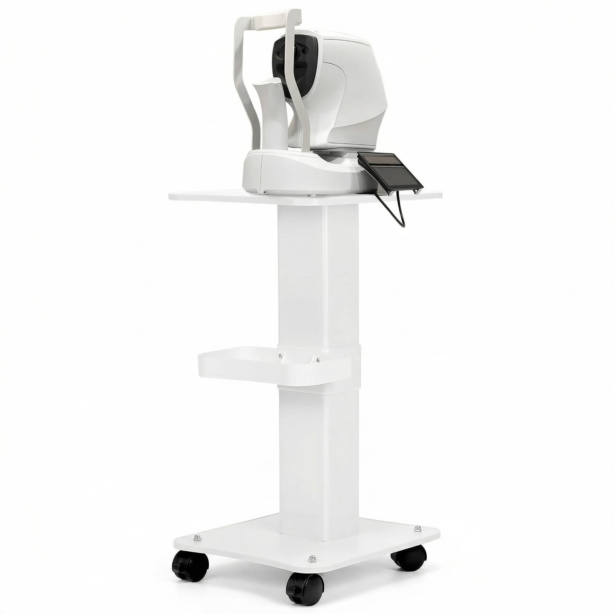 Qwork Silver Qwork® Beauty Salon Trolley Cart, Spa Trolley On Wheels, Beauty Instrument Storage Rolling Cart