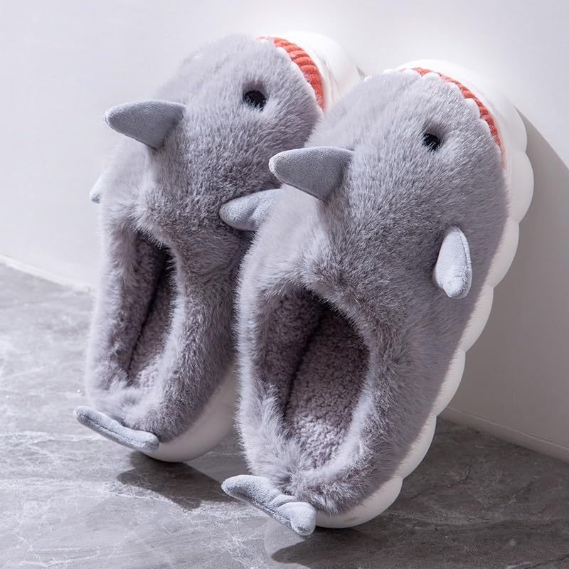 SMajong Pantofole in peluche calde invernali da donna uomo Pantofole