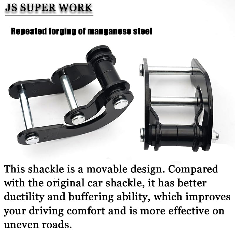 Amazon.com: Suspension Spring Rear Comfort Shackles for Land