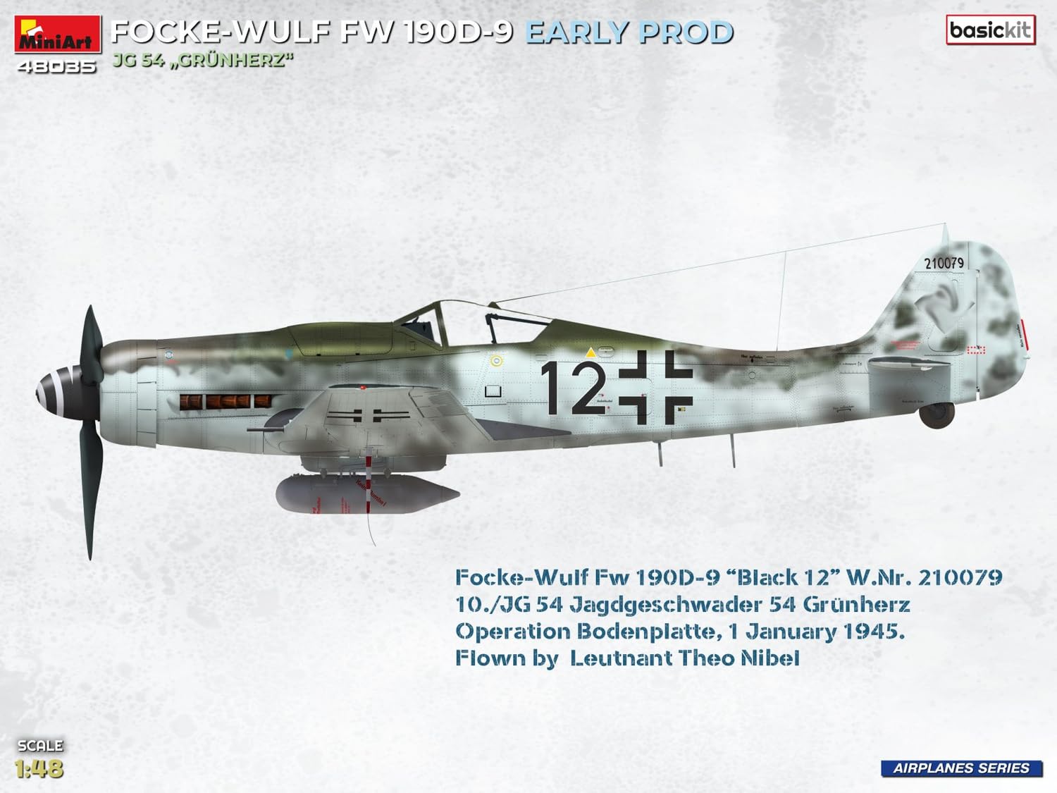 Amazon | ミニアート 1/48 フォッケ・ウルフ Fw 190D-9 初期生産型 JG