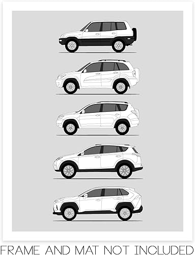 Vista 66 de Handmade Poster compatible with Toyota Supra Generations Print (Wall Art Handmade the Supra Mk I, Mk II, Mk III, Mk IV, Mk V)