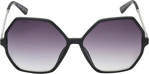 Miniatura 2 de Circus by Sam Edelman Cc534 - Gafas de sol hexagonales geométricas con protección UV para mujer regalos de moda para ella 2402in