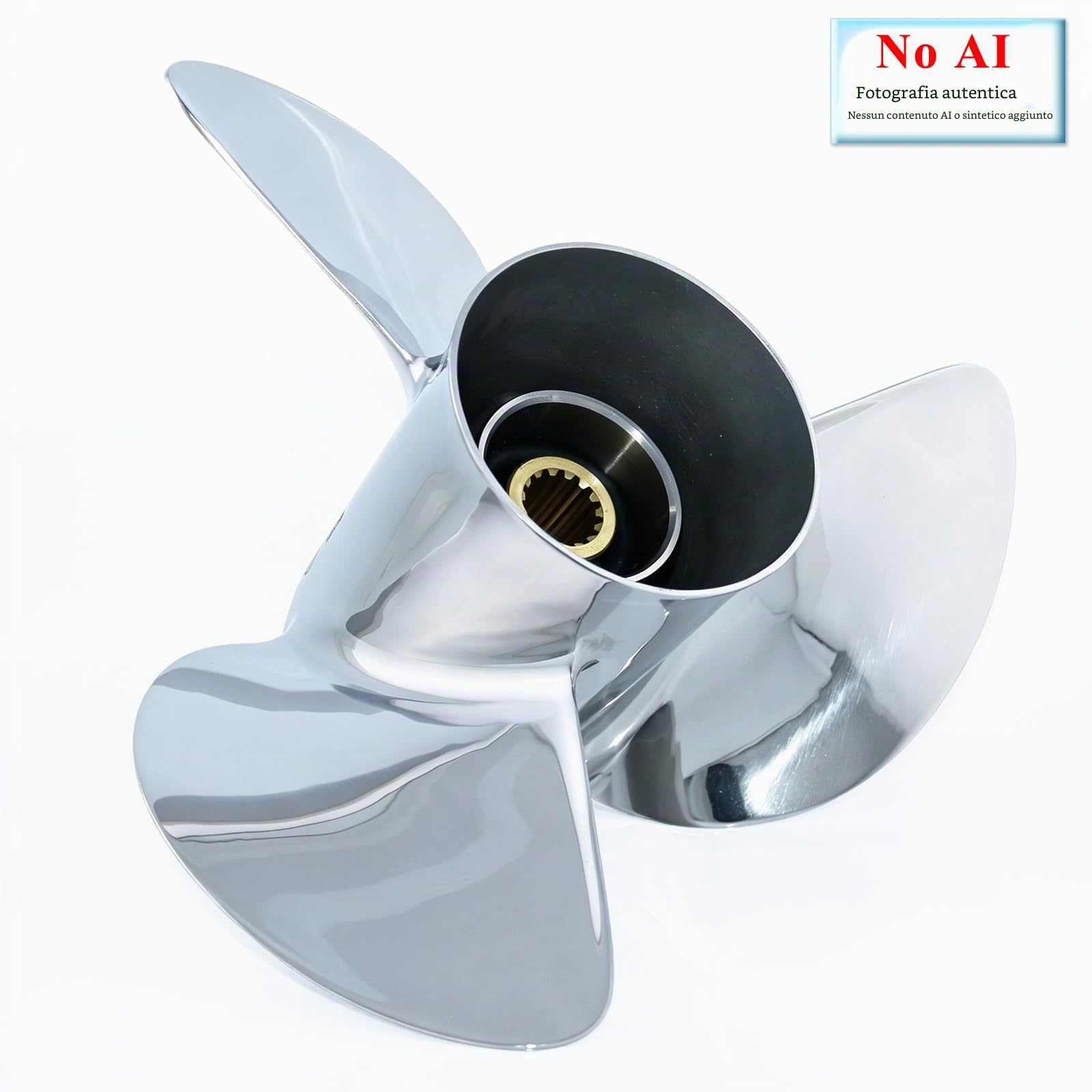 CAPTAIN 13X19 elica fuoribordo per Yamaha 50 60 75 90 100 115 130 HP T50 T60 F70 F75 F80 F90 F100 F115 motori fuoribordo, in acciaio inossidabile, RH, OEM