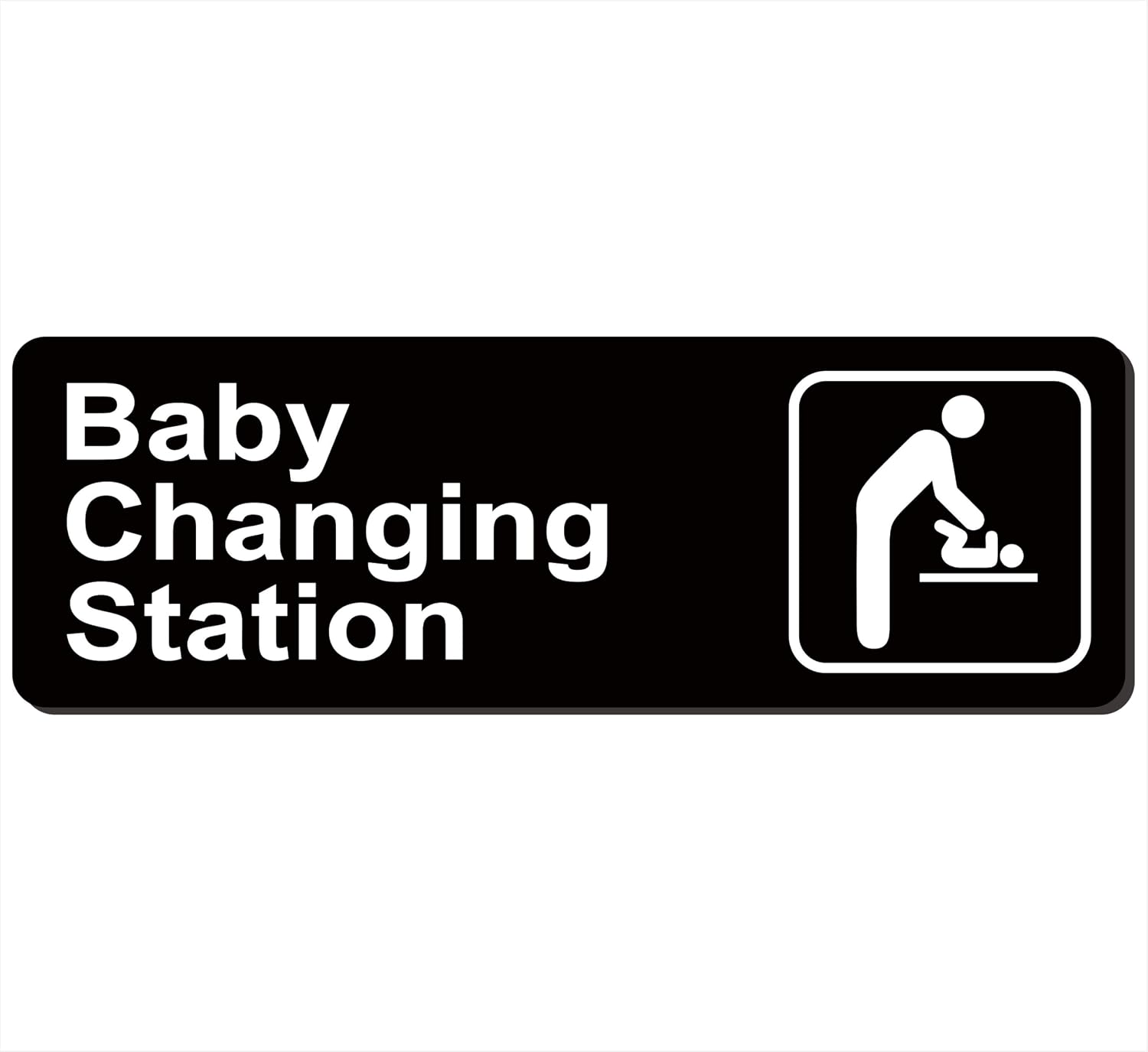 Amazon.com: Baby Changing Station Sign - Premium Durable Acrylic ...