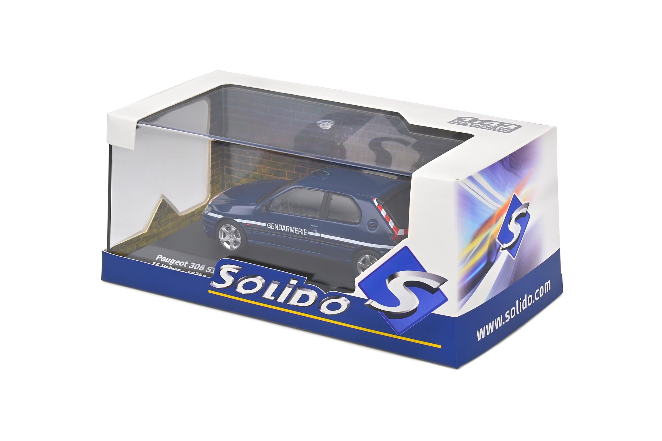 SOLIDO - Peu 306 S16 Gendarmerie - 1/43