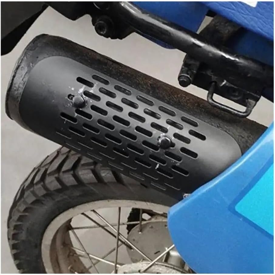 Motorcycle Exhaust Pipe Heat Shield Accessories Stainless Steel Muffler Pipe Heat Shield Exhaust Pipe Protector Heat Shield Wraps