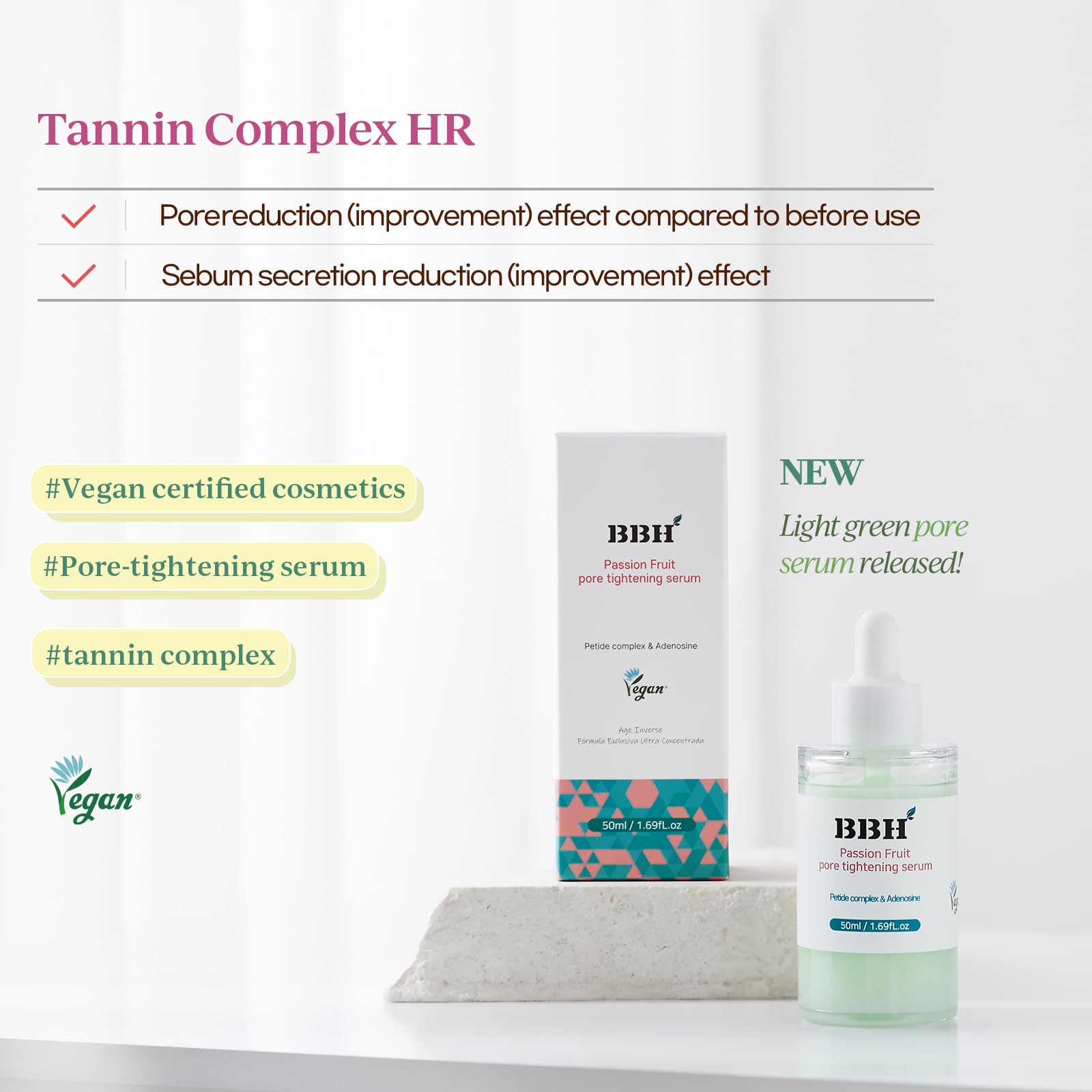 Lyajin Bbh Çarkıfelek Meyveli Gözenek Sıkılaştırıcı Petide Complex & Adenosine Serum 50 Ml