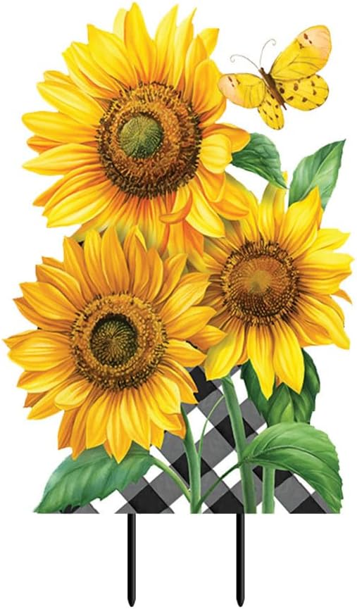 Briarwood Lane Ladybugs and Sunflowers Metal Art