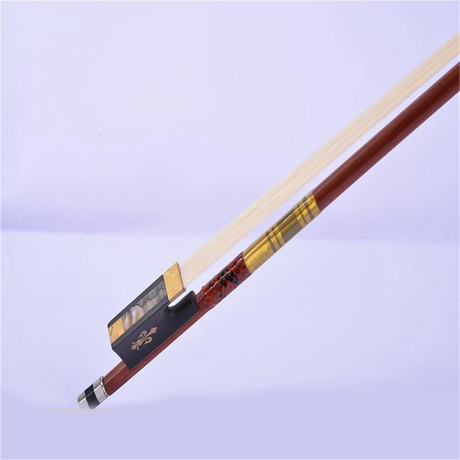 Smyczek Skrzypiec Łuk do skrzypiec Łuk z drewna brazylijskiego Łuk do altówki Pręt do smyczka Łuk z końskiego włosia(Viola bow)