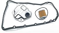 Mteycei RE0F10A RE0F10B JF011E Transmission Filter Oil Pan Gasket Kit for Nissan Rogue Sentra, Mitsubishi Lancer Outlander, Jeep Compass Patriot - Replaces 5191890AA