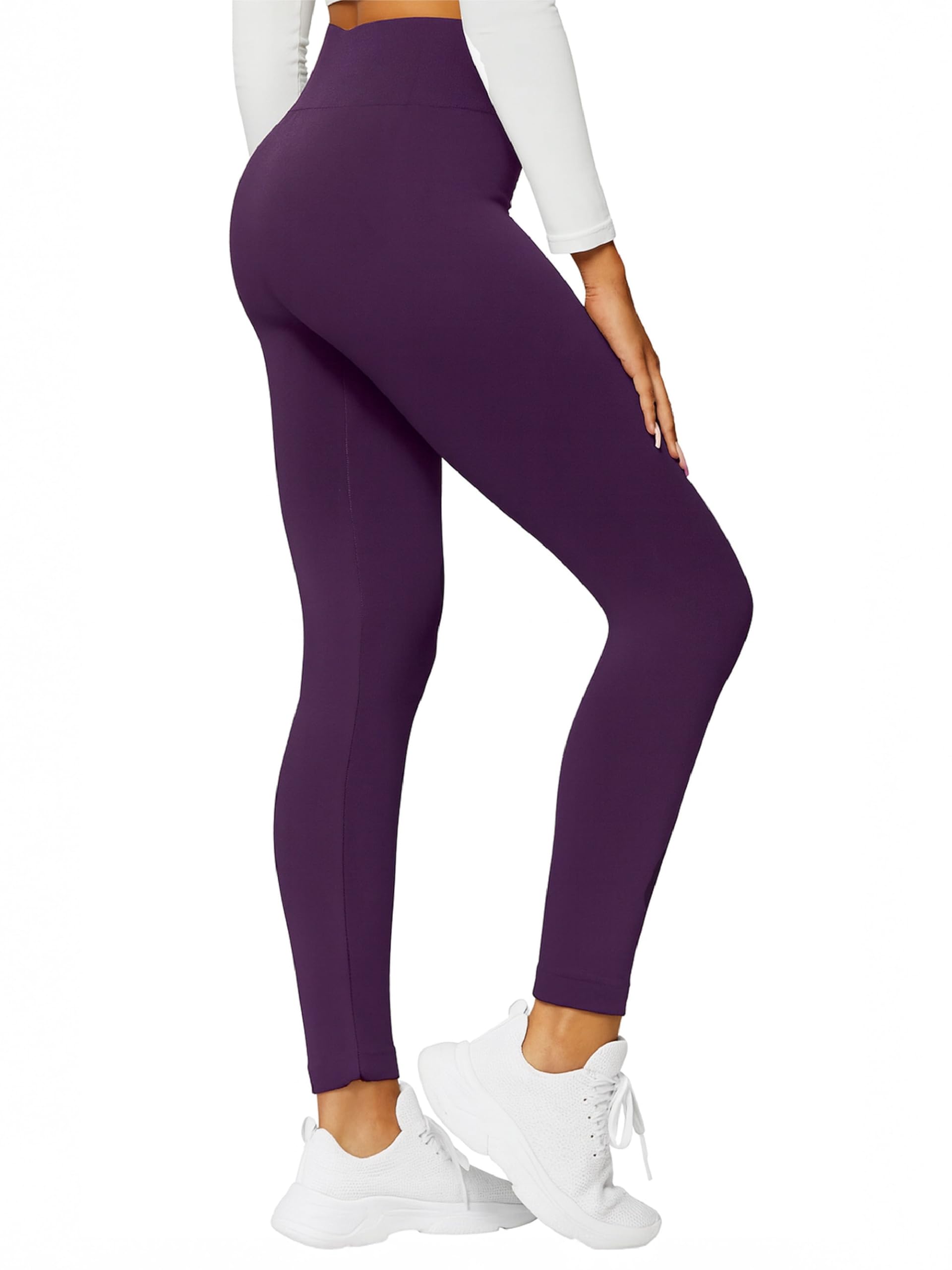 Fleece Lined Leggings in New Sweater Knit and 20+ Colors (Available in Plus Size)