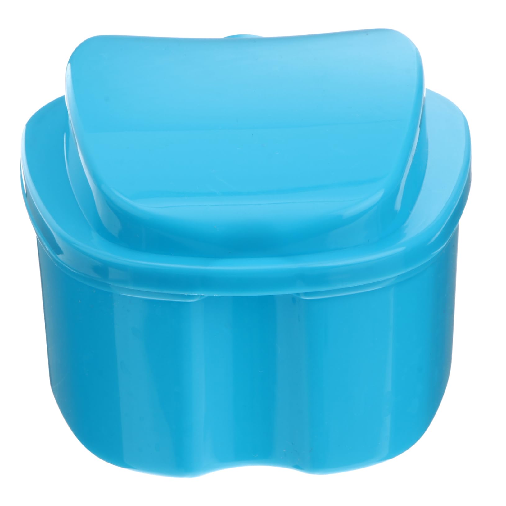 Boîte pour Prothèse Dentaire Bleue Pp avec Panier de Rinçage