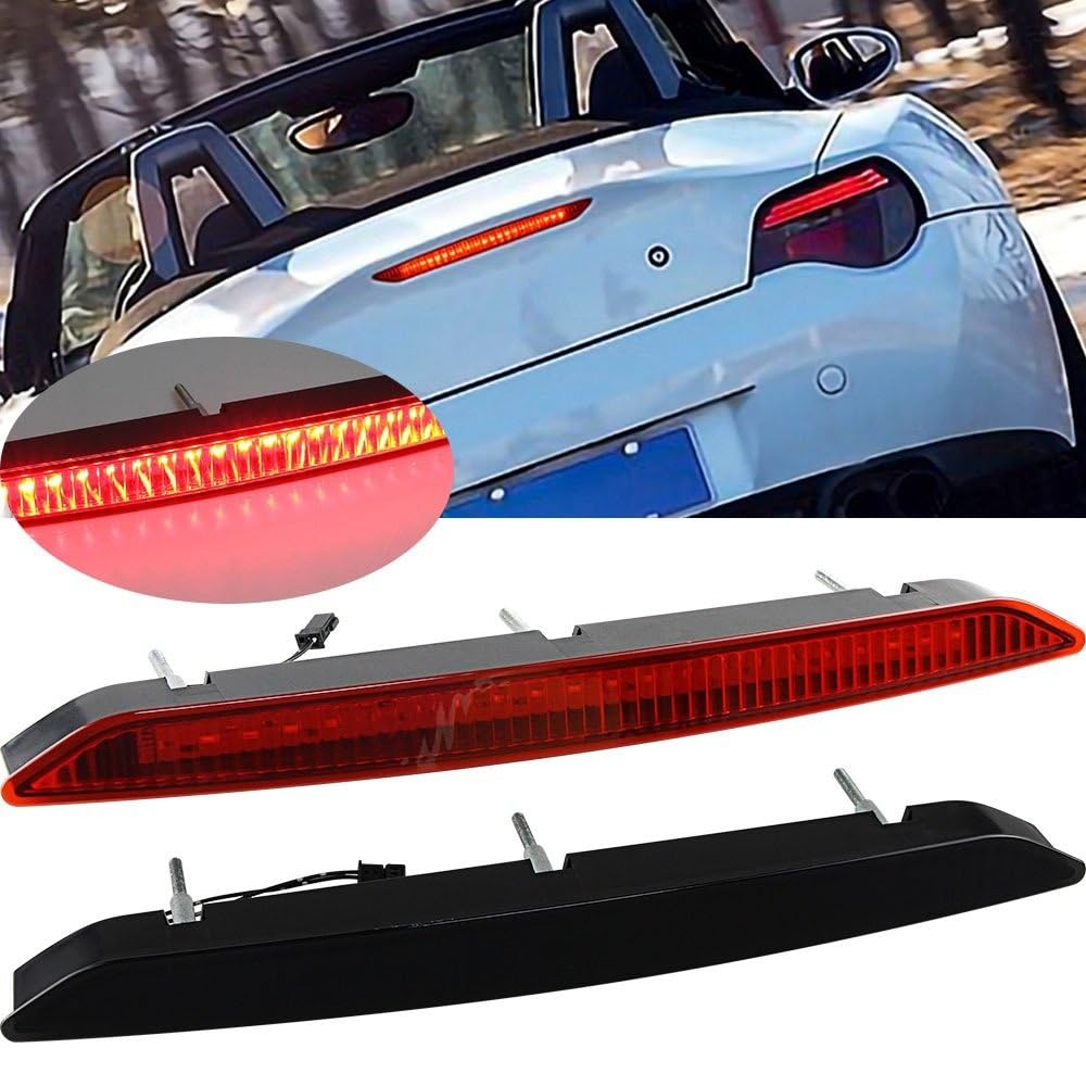 IITA Luce Stop per Auto 63256930246 Luce Freno per Auto LED Terza Coda Segnale Posteriore Gruppo Lampada Adatto per BMW Z4 E85 per 2003-2009 Centro Alto Lampada Stop (Colore : Rosso)