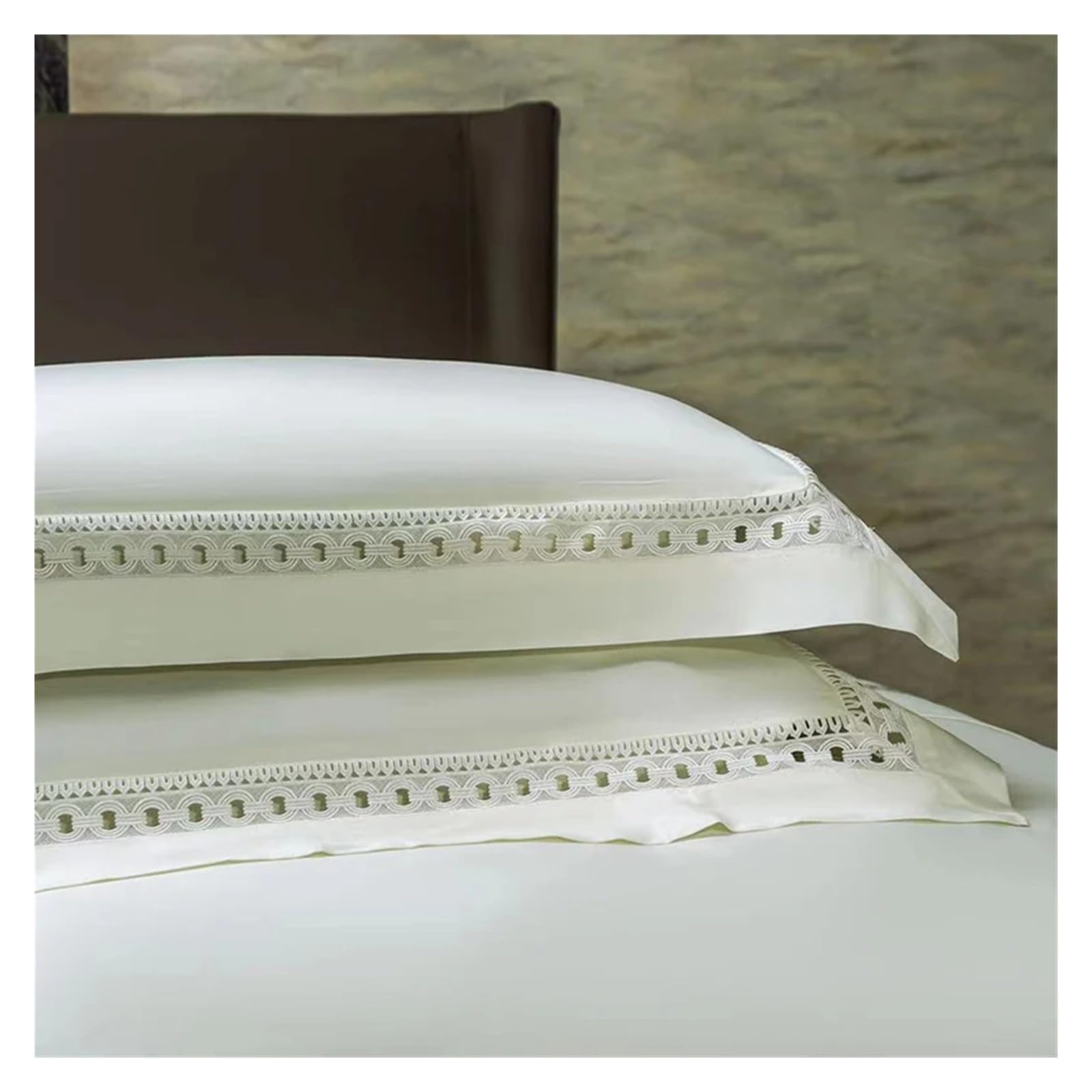 TEMPUR Luxe Bettlaken-Set – Ägyptische Baumwolle 400 Fadenzahl, Split King, Vier Farben