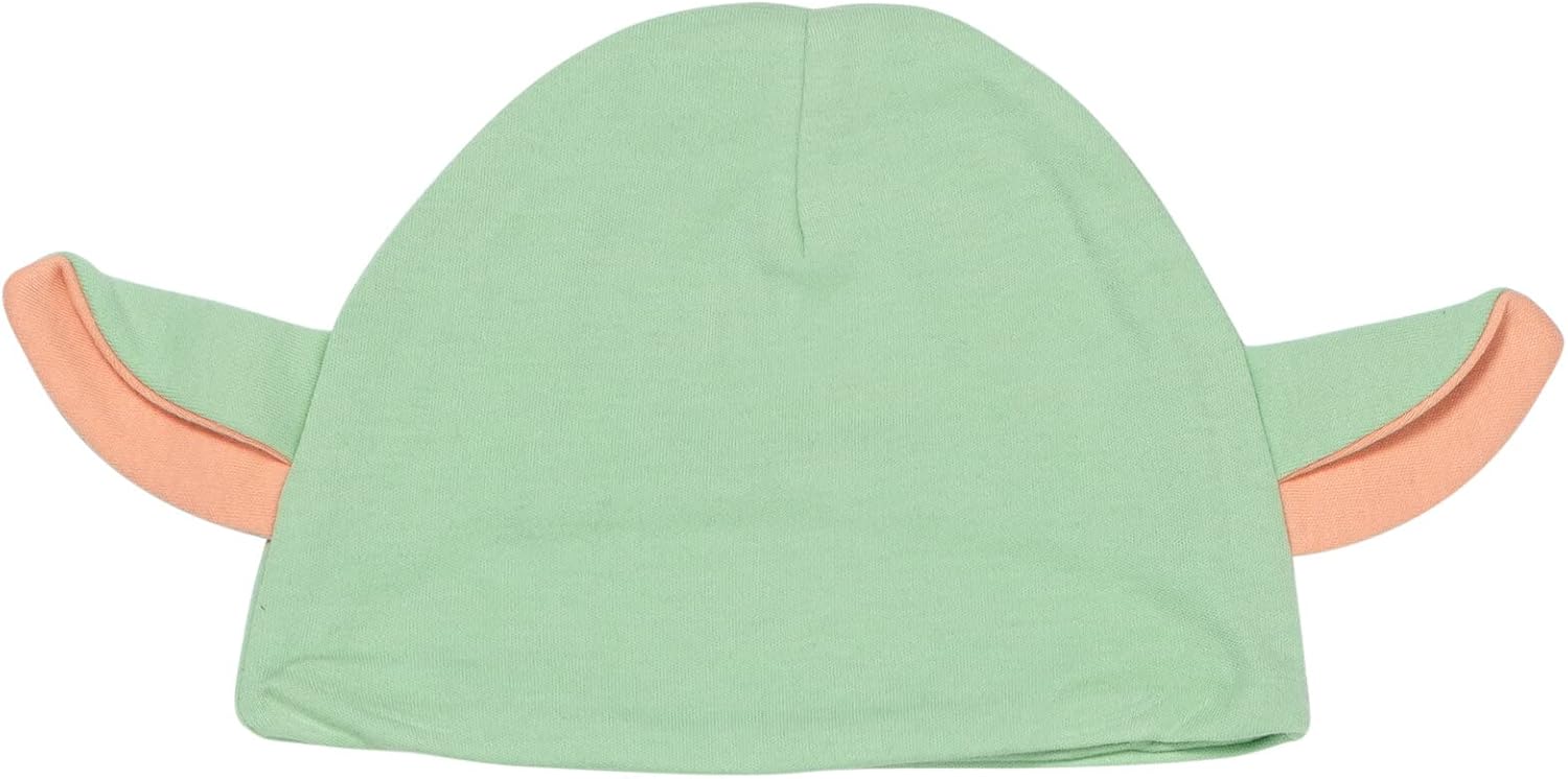 STAR WARS The Child Baby Pullover T-Shirt Diaper Cover and Hat 3 Piece Outfit Set Infant - Image 5