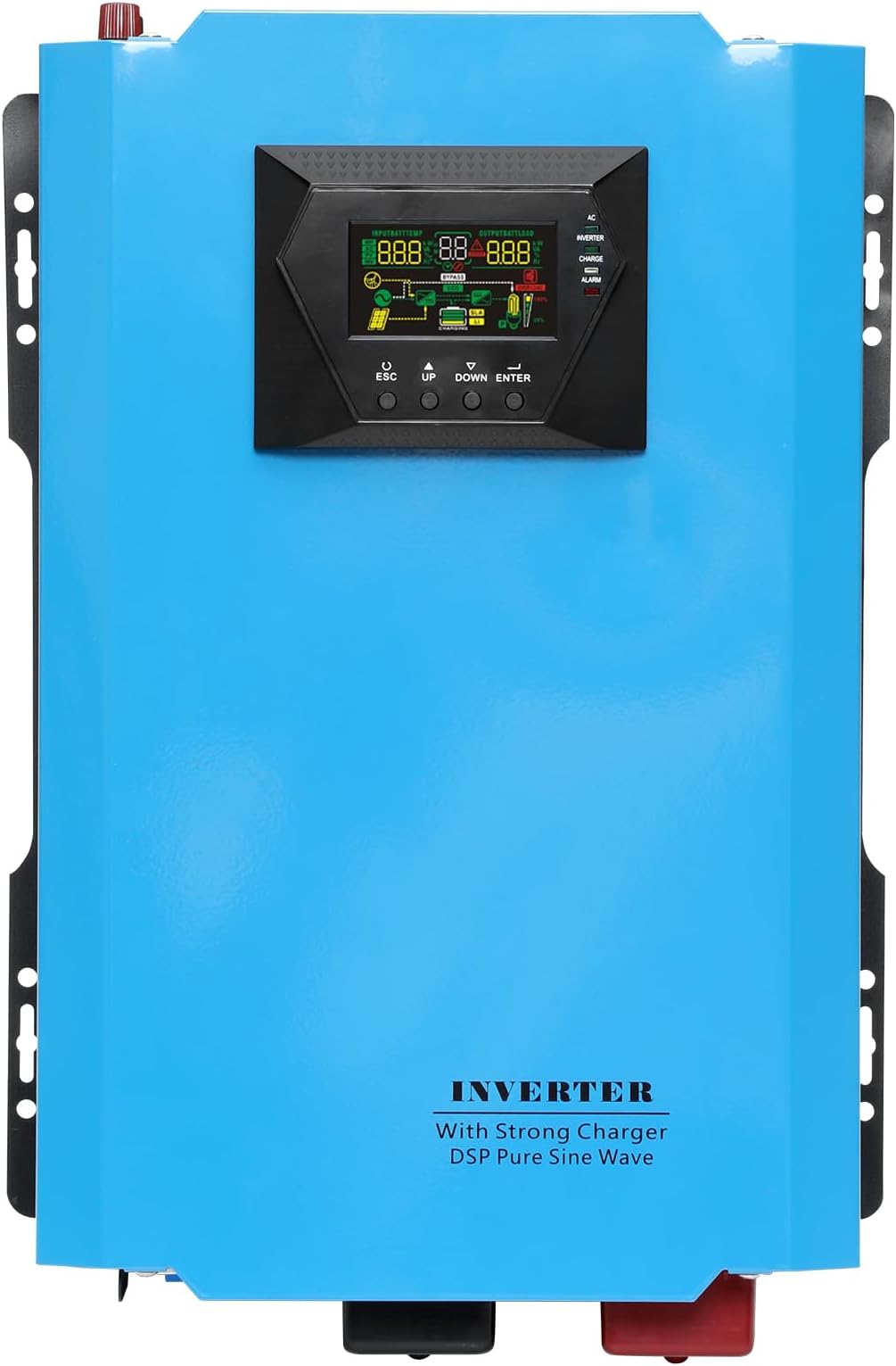 Solar Hybrid Charger Inverter, Pure Sine Wave Power Inverter and MPPT Solar Controller for Off-Grid System