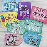 Plastic Photo Booth Prop Signs - Party Mix - PG-13 Family Friendly