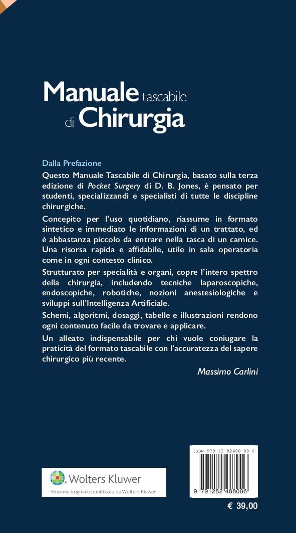 Manuale tascabile di chirurgia