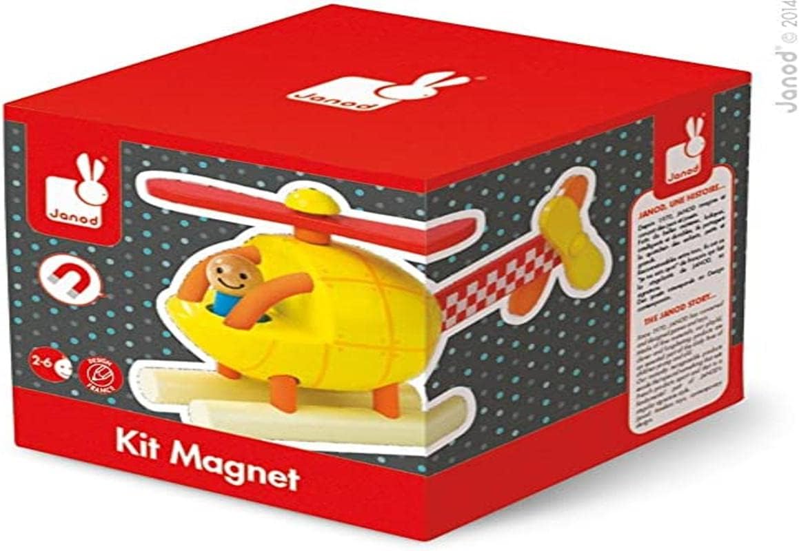 Janod 3700217352066 Magnetic Helicopter