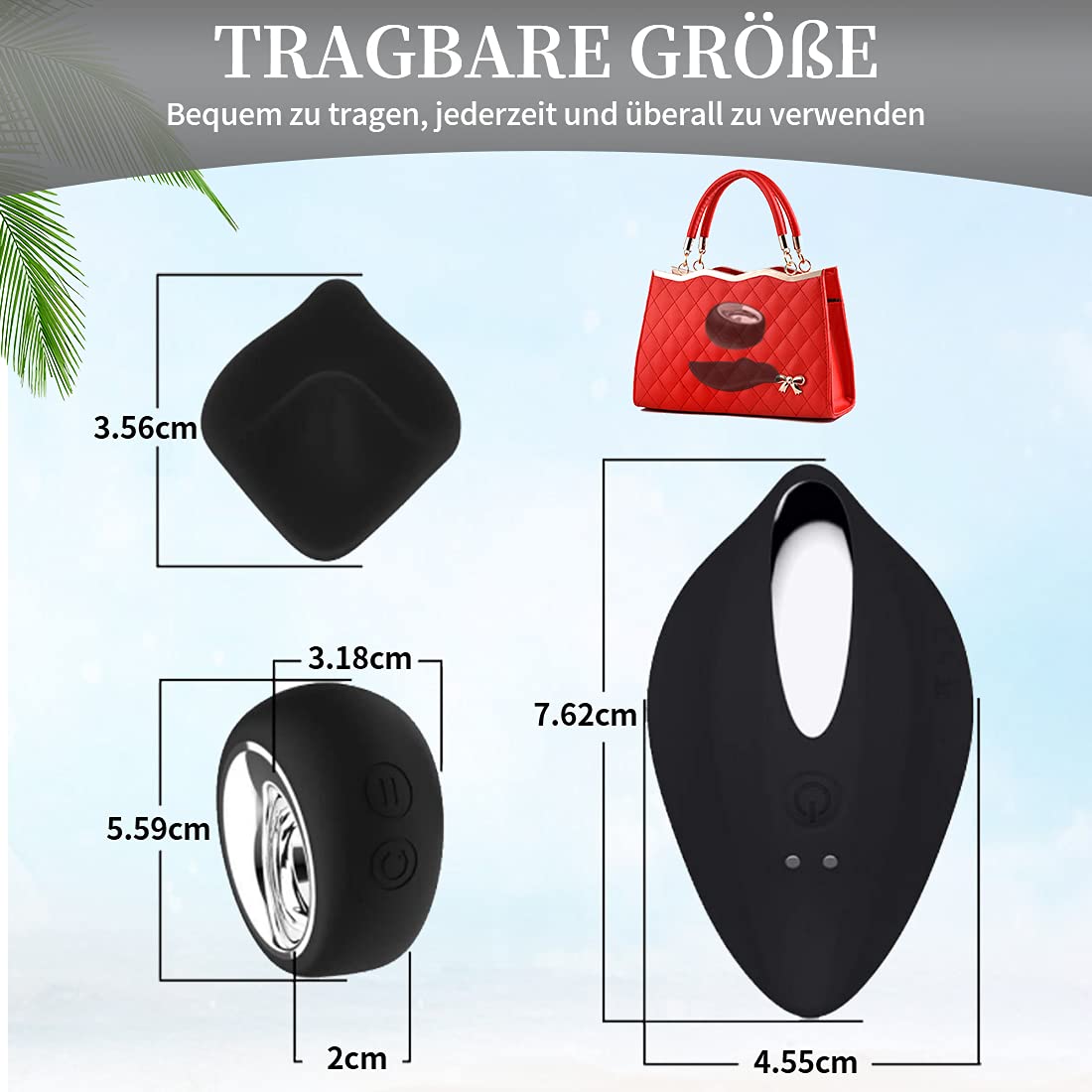 Vibratore a farfalla, con telecomando, mini vibratore da donna, per il punto G, silenzioso, con le donne