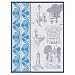 Produktbild Le Jacquard Français 28556 Geschirrtuch Carnet de Paris Seine 80X60 cm Baumwolle