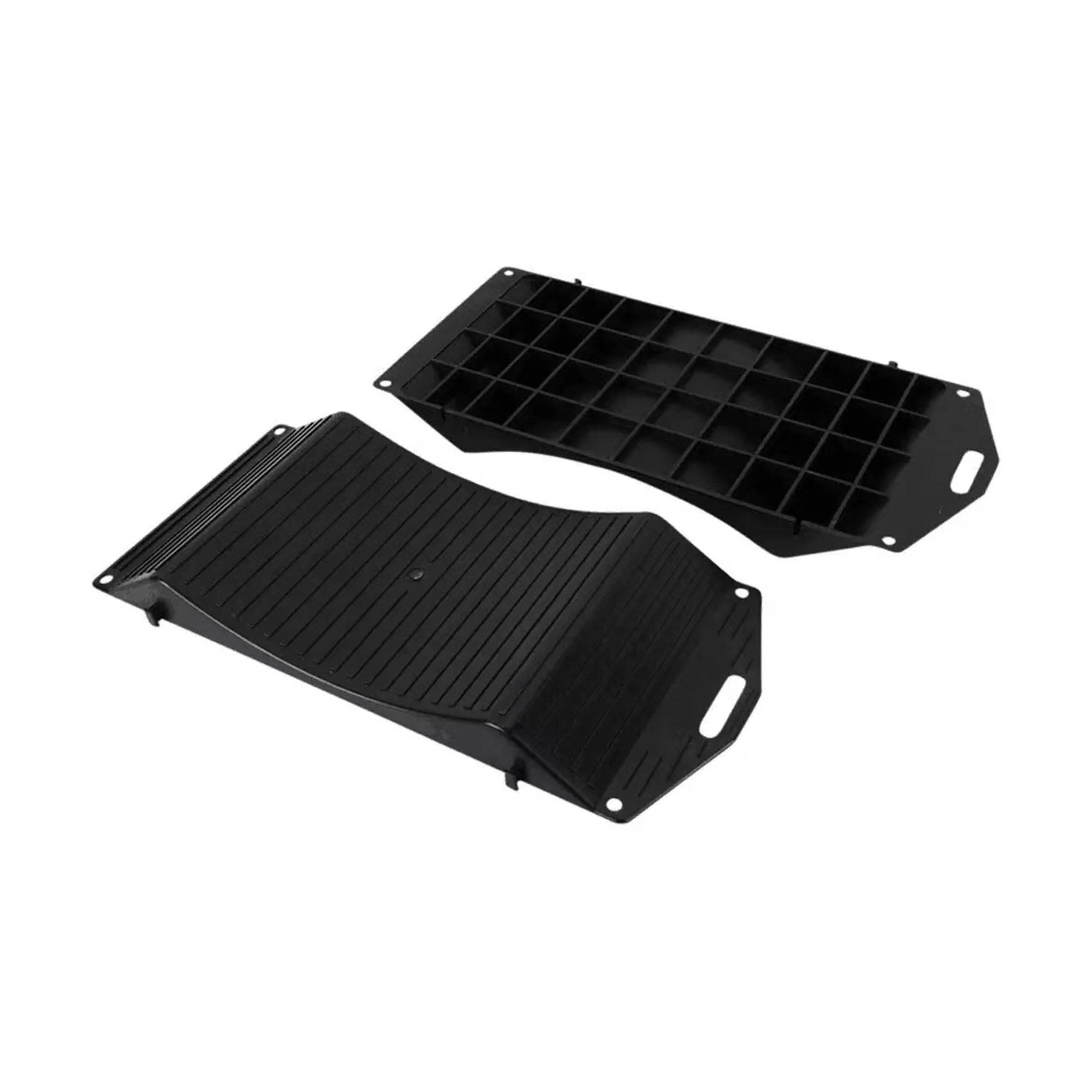 Relaxdays Protecteurs de pneus Contre Les déformations, Lot de 2, 10-20 Pouces, Noir, 4 x 20 x 44 cm