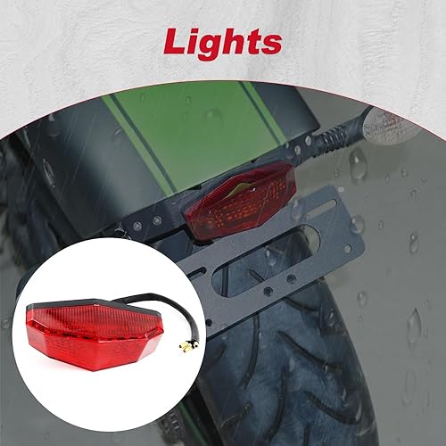 Miniatura 6 de xitomer Eliminador de guardabarros, ajuste ordenado para Vulcan S 2015-2023  Vulcan Café 2018-2023  Vulcan S ABS 2015-2023  Vulcan S Cafe ABS