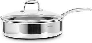 DELUXE Hybrid Ceramic Nonstick Deep Sauté Pan