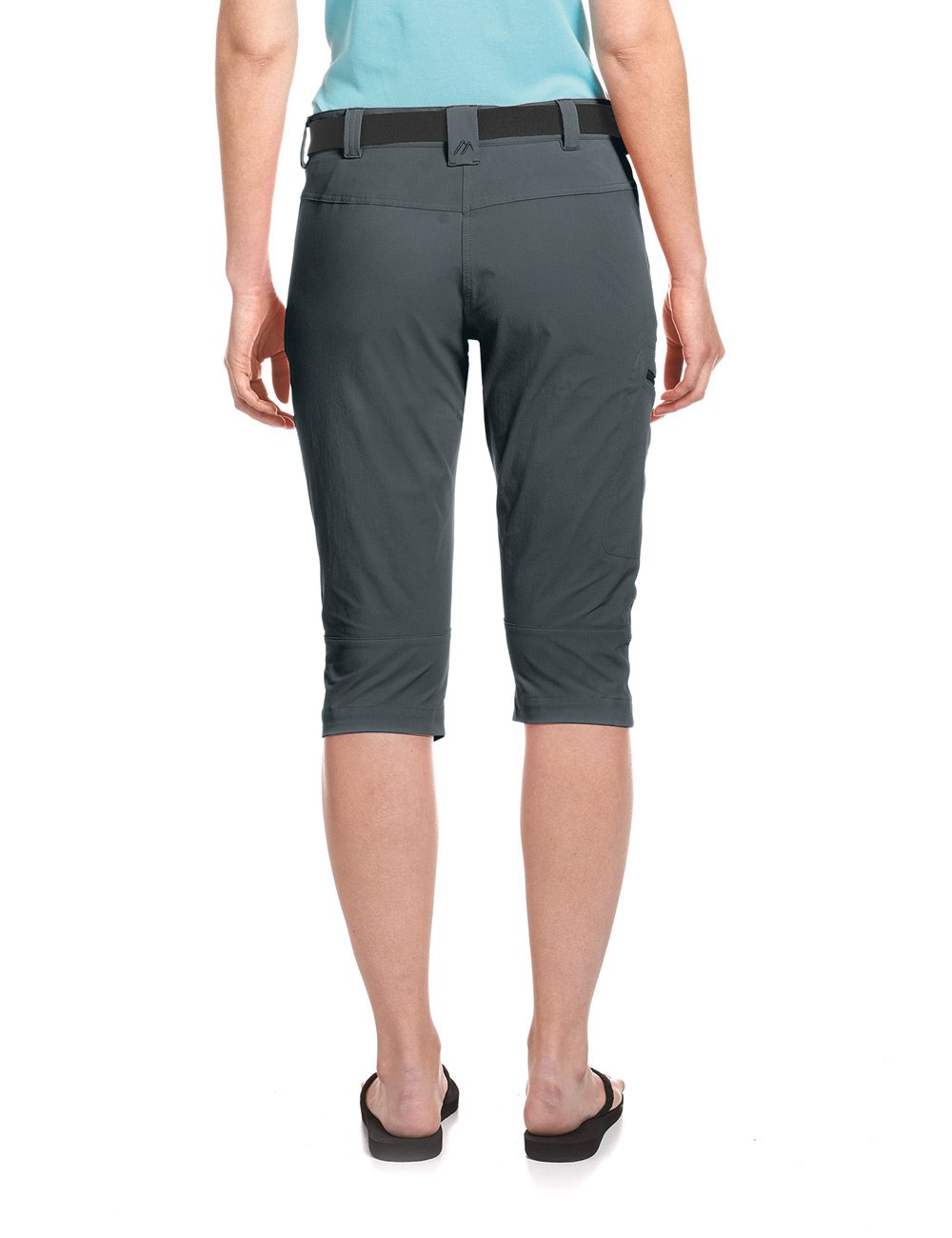 Maier Sports Inara Slim 3/4, Cuissard de Randonnée Déperlant Femme | Pour le Trekking et la Randonnée, Séchage Rapide dryprotec et Coupe Ajustée, Idéal en Été
