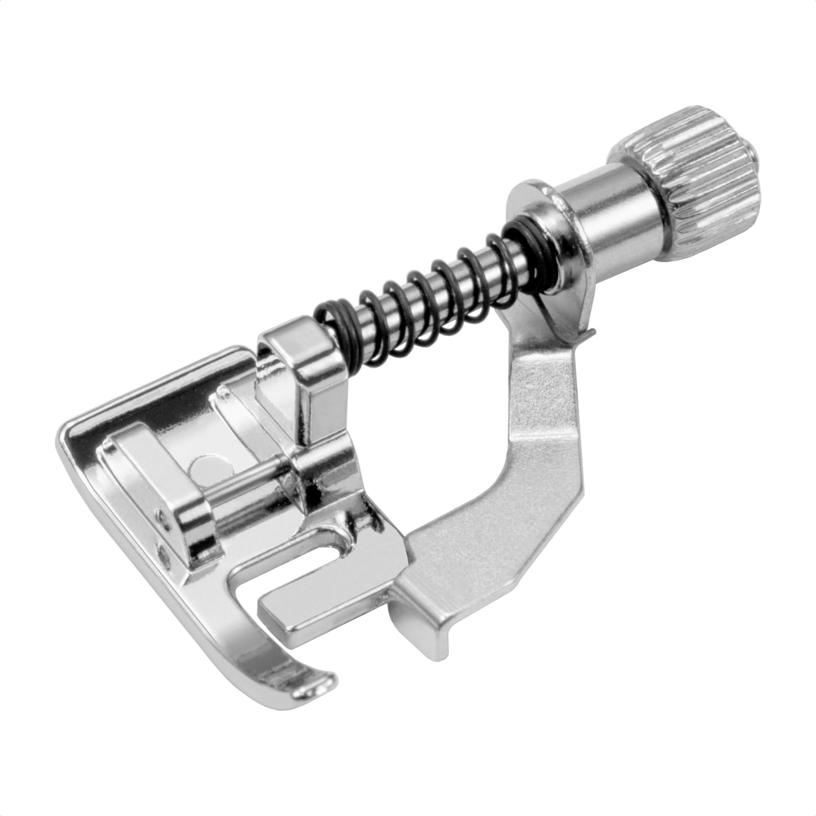 FIKLOTA 5mm Metal Blind Hem Presser Foot for Low Shank Snap-On Singer, Brother, Janome, Juki, Babylock, Elna, Kenmore, White, Necchi, Simplicity, Euro-Pro, and More Sewing Machines