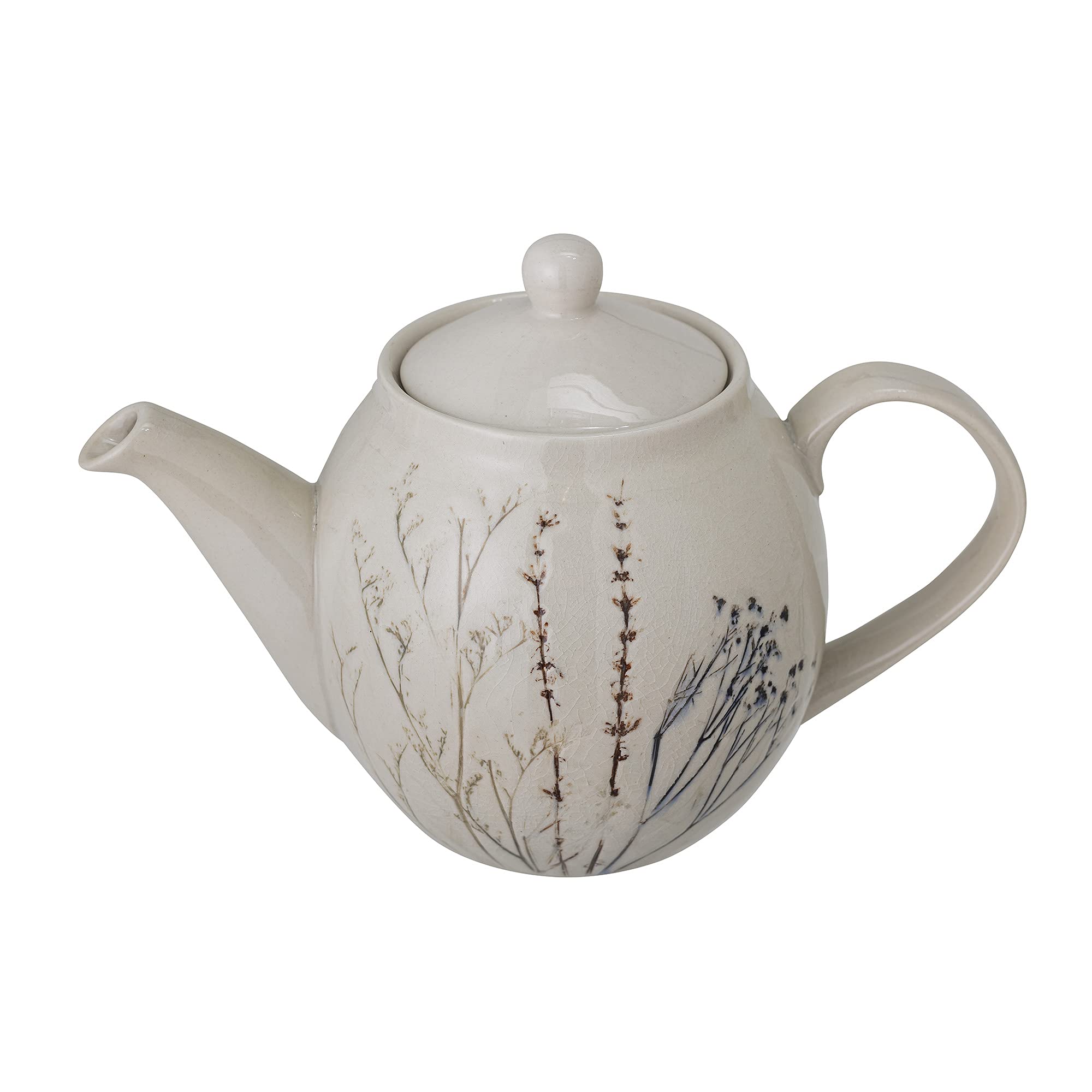 Bloomingville Bea Natural Ceramic Teapot, D13,5xH17 cm - Image 3