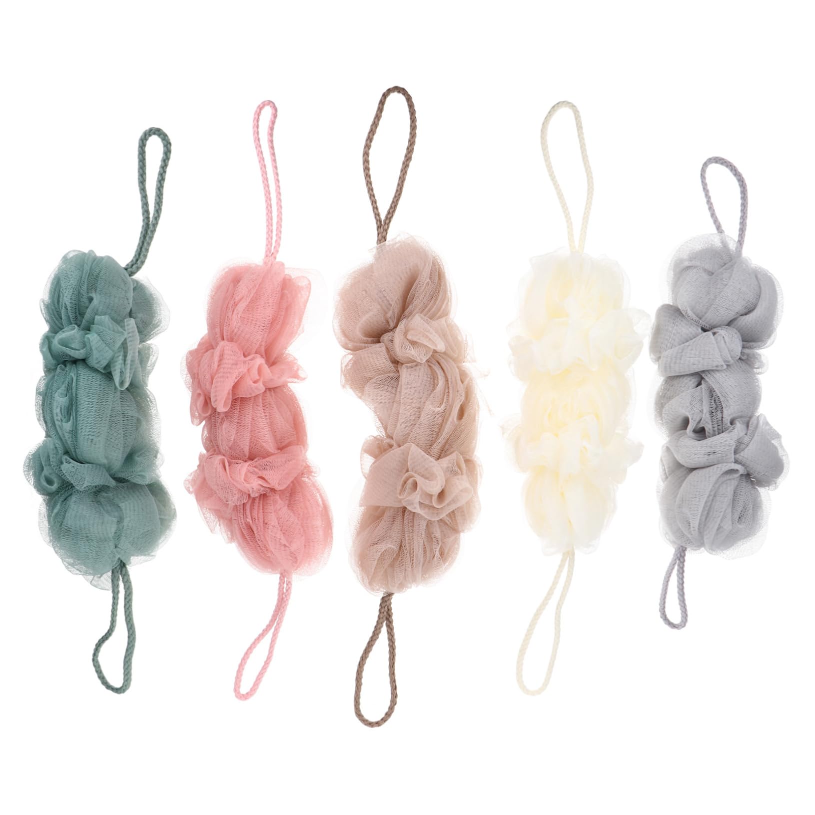 Toallas de baño largas y suaves con diseño de flores para adultos, pack de 5 piezas