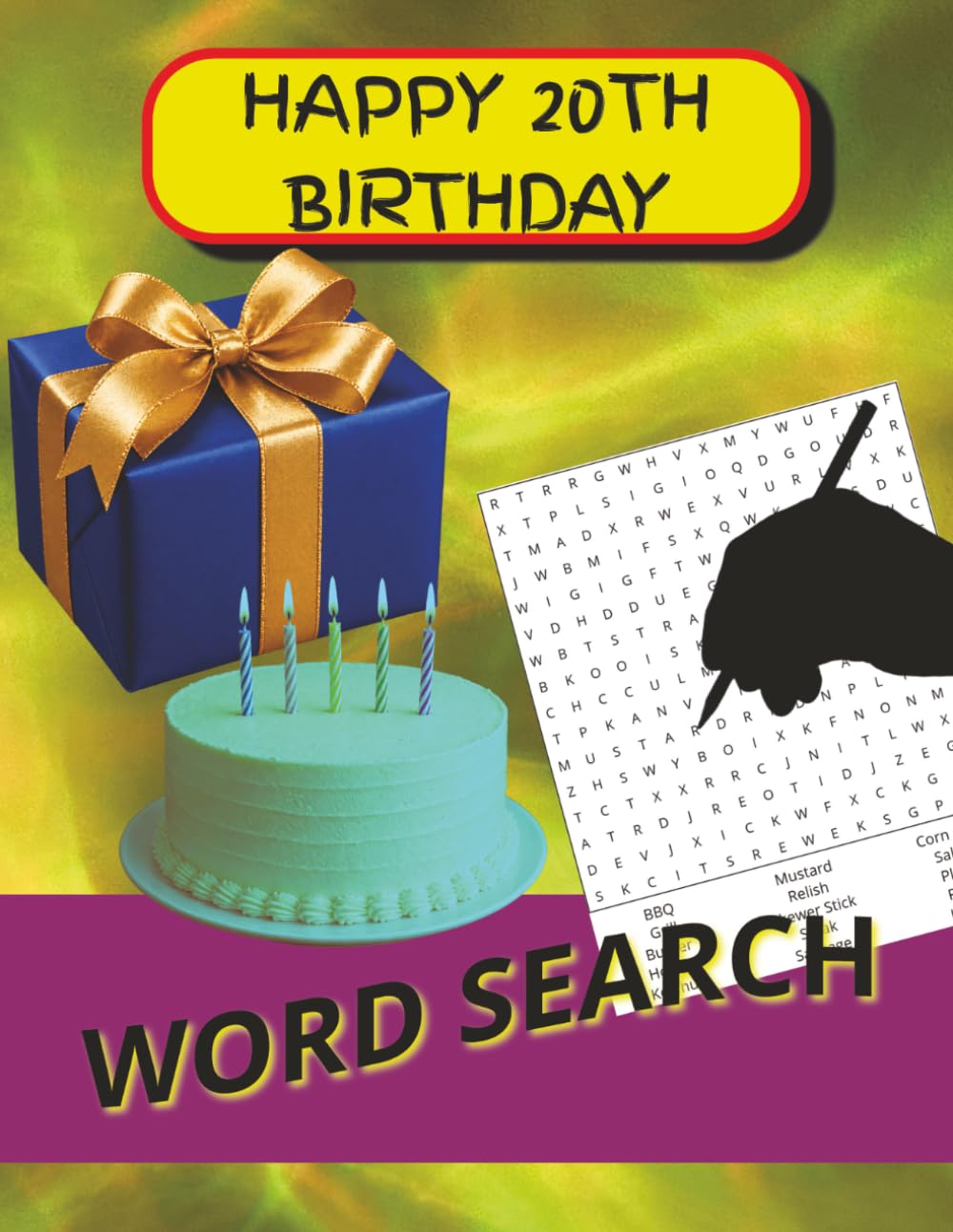HAPPY 20TH BIRTHDAY WORD SEARCH