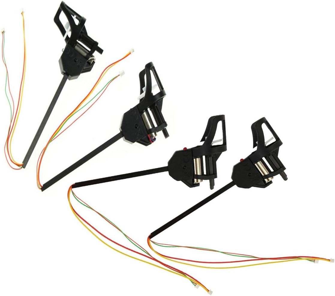 Coolplay Clockwise & Anti-Clockwise Motor Spare Parts for UDI U817 817C U817A U818A RC Quadcopter (Pack of 4)