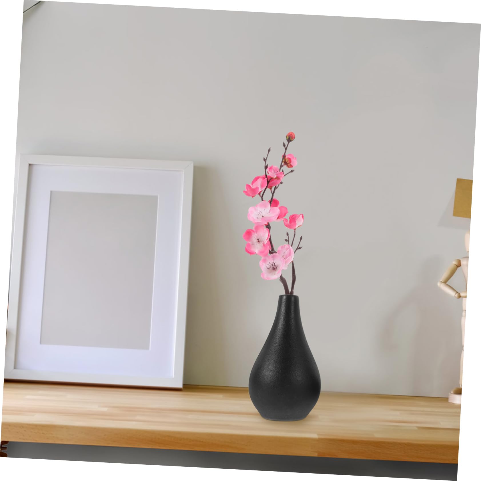 5kawałki Sztuk Ceramicznych Mini Wazonów Do Kwiatów Zen Styl Eleganckie Dekoracje Do Wnętrz Praktyczne i Estetyczne Akcesoria Kwiatów