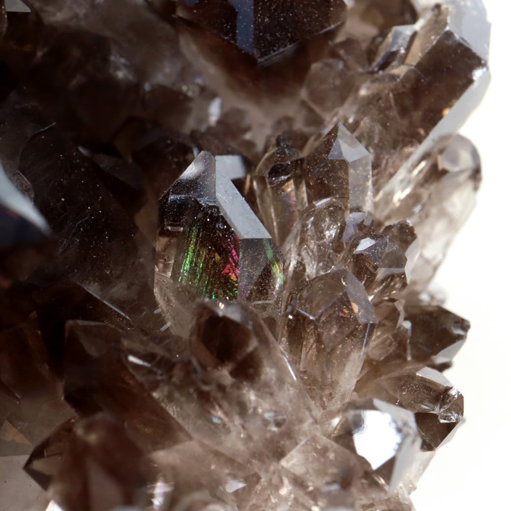 Amazon.co.jp: スモーキークォーツ クラスター 天然石 水晶 原石 煙