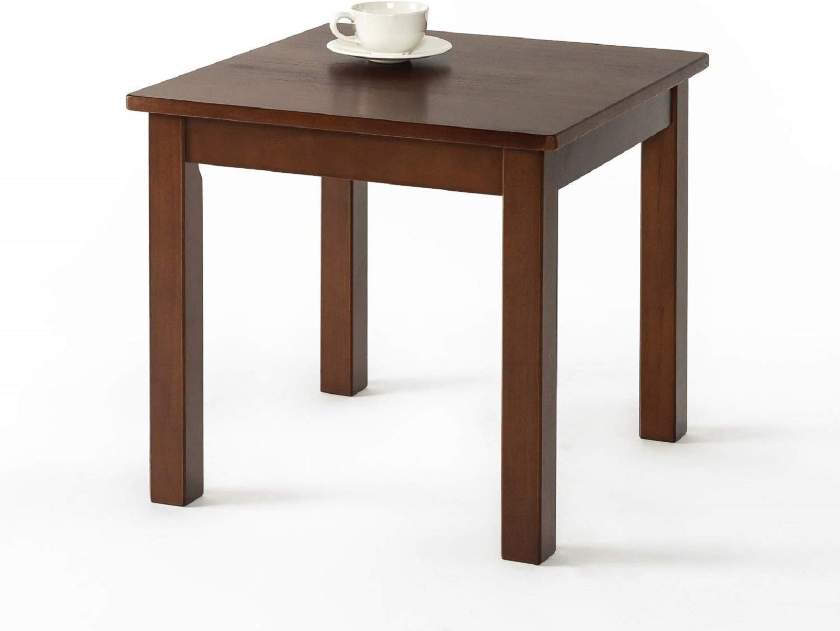 Zinus Damion Espresso Wood Side Table