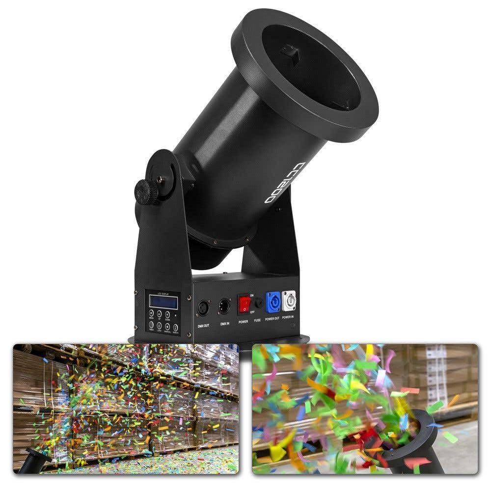 BeamZ CC1200 Confetti Launcher